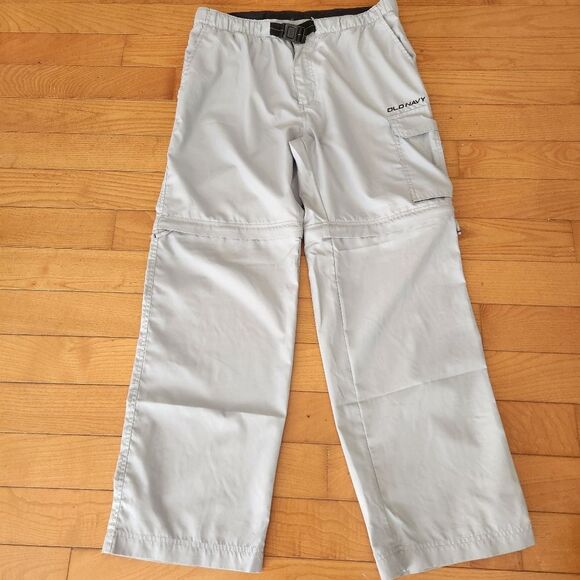 Y2K Old Navy Cargo Convertible Pants/Shorts Size Med (32) VTG hiking baggy - Picture 1 of 13